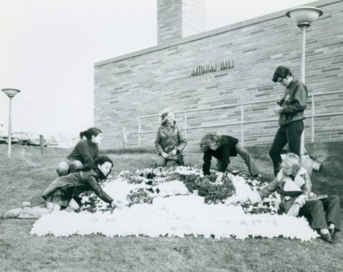 Antonian Hall Old version with students