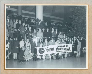 College of Steubenville christmas welcome
