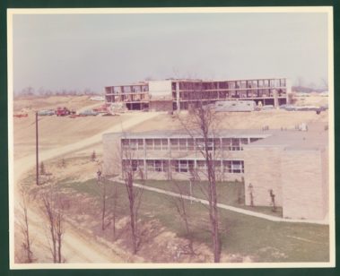Thomas More and Francis Hall under Construction