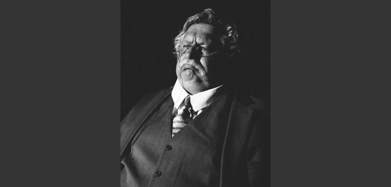 Professor John Walker As GK Chesterton