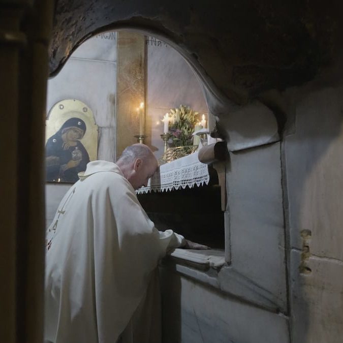 Mass in the Holy Sepulchre Father Dave Pivonka TOR
