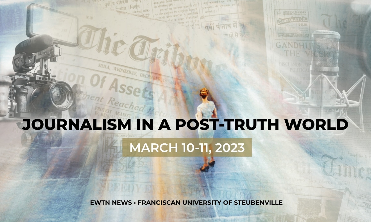 Journalism in a PostTruth World Livestream Test Franciscan