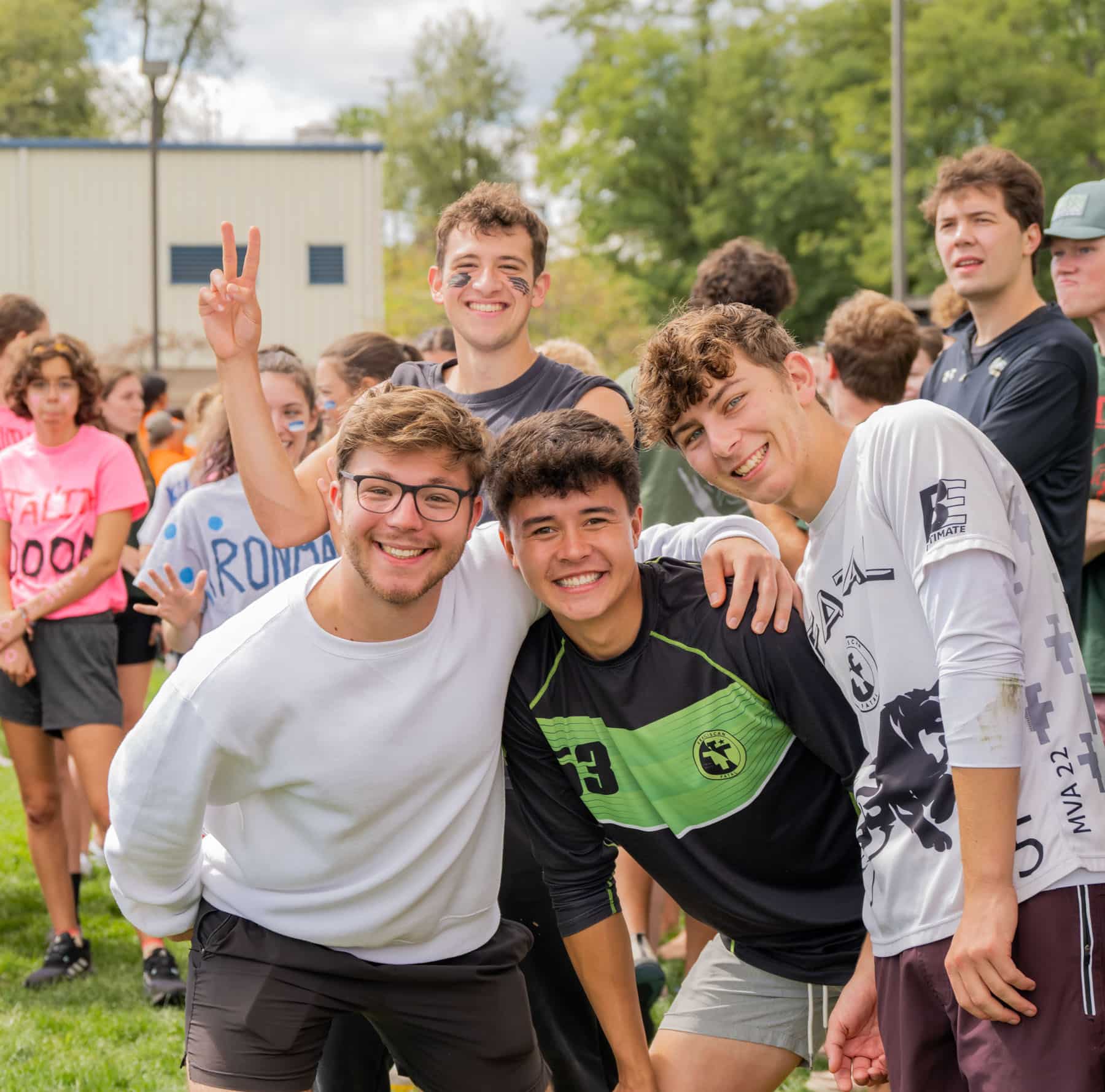 Franciscan University students enjoying campus life