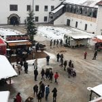 Austria Market in Snow