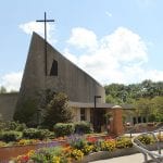 front of Christ the king chapel