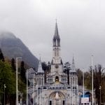 Massive Cathedral at Lourdes