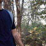 Adam in a forest