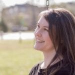 girl smiling