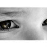Closeup on eyes