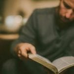 Reading from a Bible