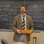 Jim Cavin in class