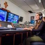 students in studio